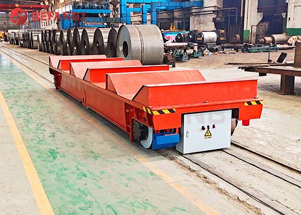 Carro 20m/Min Running de transferência do trilho de 25 Ton Steel Plate Electric Track