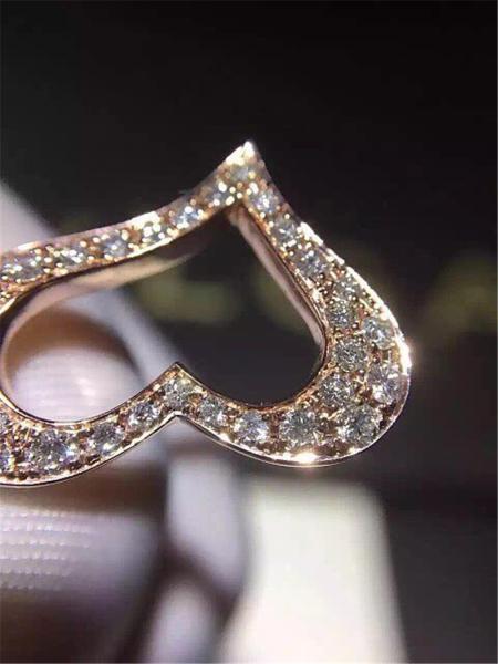 Factory 18k gold jewelry Necklace 18k gold  white gold yellow gold rose gold diamond Necklace Necklace Length 42 cm
