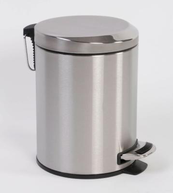 Stainless steell household dust bin