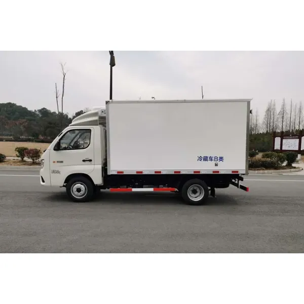 Foton Shacman Refrigerated Truck for Sale Refrigerator Mobile Photon Trucks Food Cold Frozen Food Delivery 4*2 Freezer Box Truck Electric Pickup in Stock