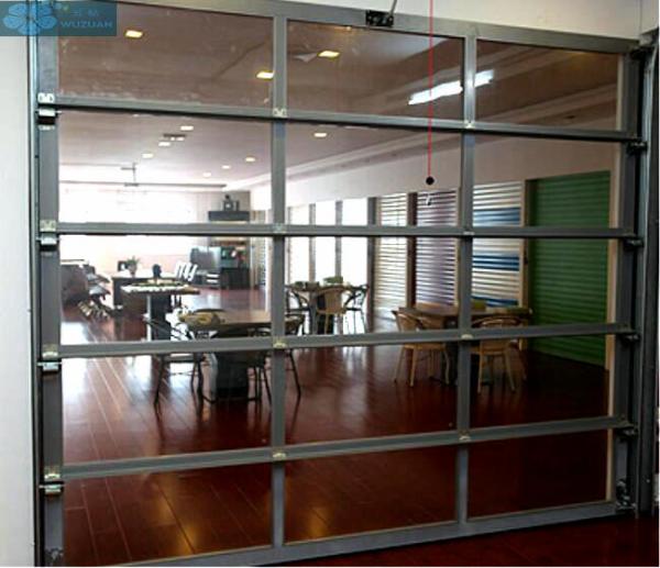 Motorized Aluminum Sectional Garage Door For House