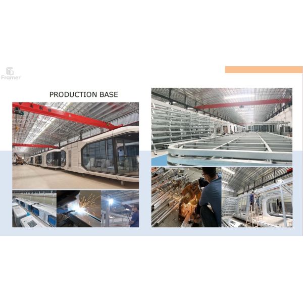 18m ² Small Comfortable Hot-dip Galvanized Main Structure Space Capsule House