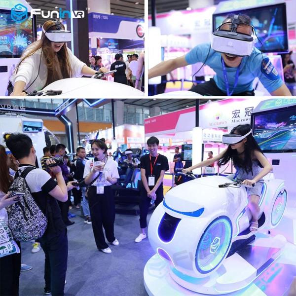 100kg Power Rating Virtual Reality Driving Motor Game Machine With Multi DOF Dynamic Platform