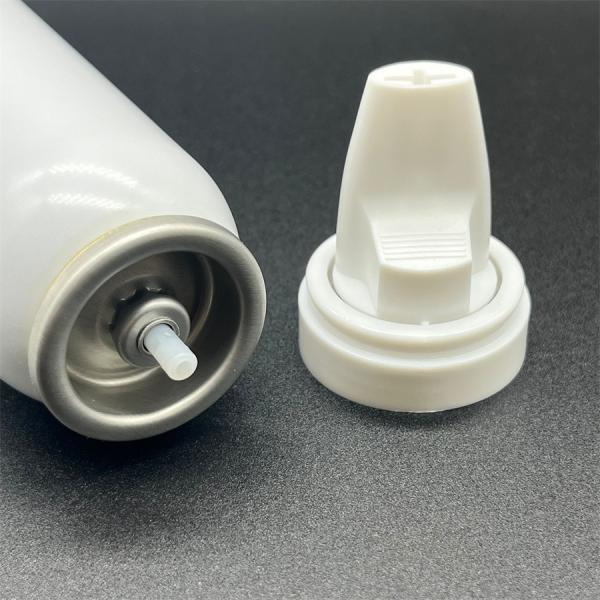 High-Flow Clog-Resistant Aerosol Mousse Dispenser Nozzle with Ergonomic Design for Quick Styling