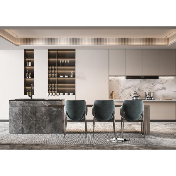 Modern MDF Kitchen Cabinet Door Panel for Hotels and Apartments