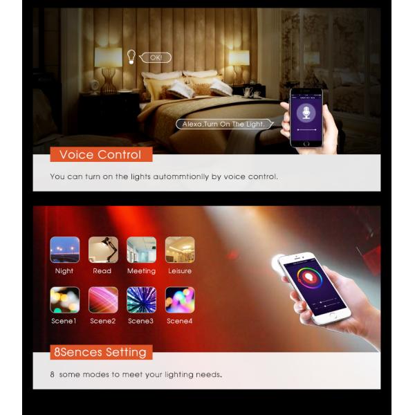 Света E26 E27 Dimmable умные