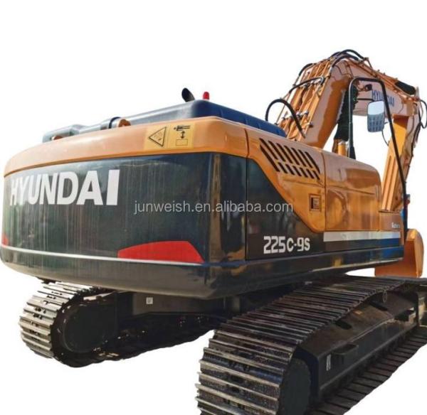 Hengli Hydraulic Cylinder Equipped Hyundai 225LC-9s Excavator for Heavy Duty Work