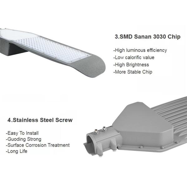 Классики уличного света СИД IP66 3000K 100 w снабжение жилищем на открытом воздухе декоративное алюминиевое