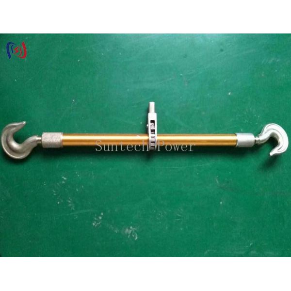 Lightweight Dual Hook Turnbuckle 10-50kN Aluminum Alloy Transmission Line Stringing Tools