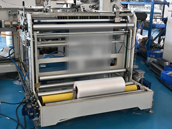 ISO CE 1 Layer Paper Tissue Making Machine , 40packs/Min Toilet Paper Production Machine