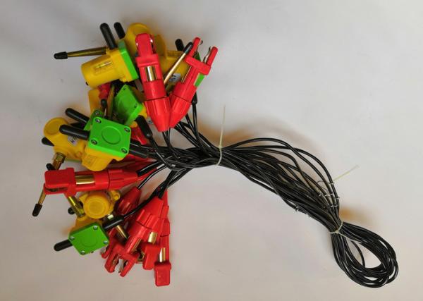 40Hz Digital Seismic Geophone Horizontal​ Terminal Split Spring Connector