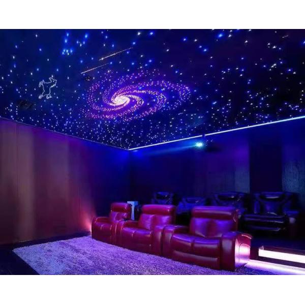 600*600mm/600*1200mm Size Fiber Optic Star Ceilings Made of Polyester Fiberboard Panel