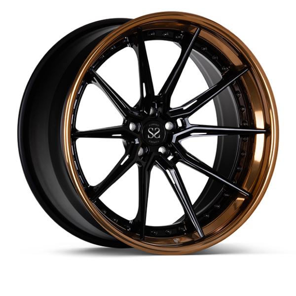 Dodge Challenger 2 Pieces Forged Alloy A6061 Wheel Car Rims Aluminum Wheels