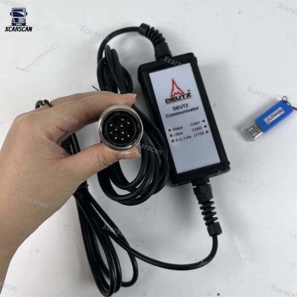For DEUTZ DECOM Diagnostic Tool for Deutz Serdia instead HSlight II Interface Key Dongle EMR 2/3/4 Diagnostic & Programming Tool