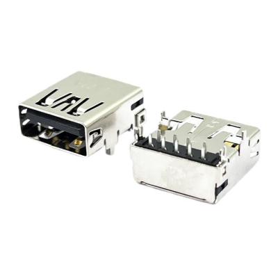 Conector de tomada USB C2680 PA9T fêmea STD pino de saída 9 pinos