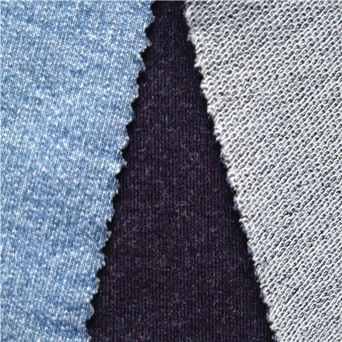 indigo spandex denim fabric