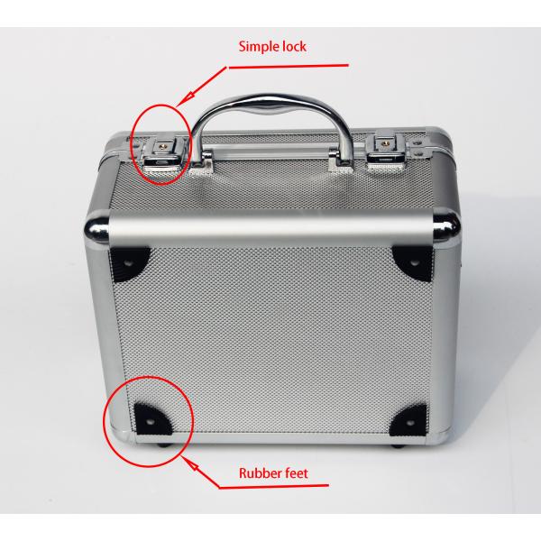 Silver Camera Aluminum Hard Case