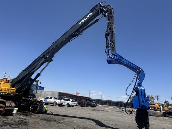 12 M Longueur maximale de pile Lecteur de pile photovoltaïque pour excavatrice lourde 33-40 tonnes