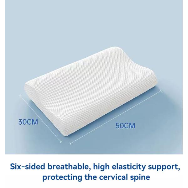 POE Polymer 4D Air Fiber Pillow Anti bacterial / Mite Washable Highly Supportive