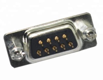Tipo secundário preto da fileira DB15 DB25 DB9 do conector macho 3 do Pin D do cinza 25