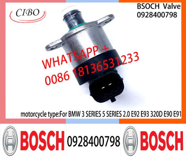 Válvula de controle 0928400798 da válvula 0928400798 de BOSCH DRV para BMW 3 SÉRIES 5 SÉRIES 2,0 E92 E93 320D E90 E91