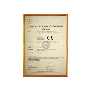 Dongguan Jinzhu Machinery Equipment Co., Ltd. Certificações