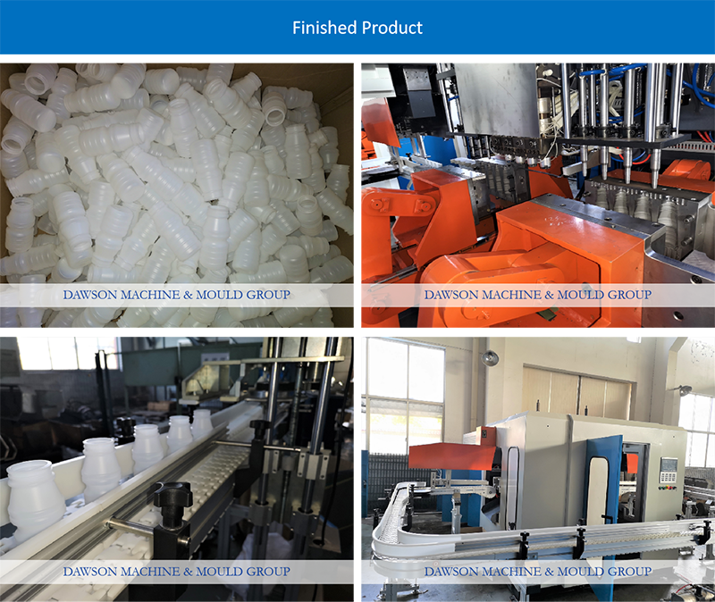 Accumulator Capacity 0 L Automatic HDPE PP Bottle Container Making Milk Bottle Plastic Processing Extrusion Blow Molding System