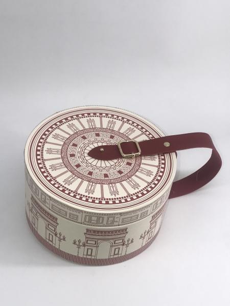 Custom Gift Craft Cylindrical Cardboard Packaging Product Box Kraft Paper