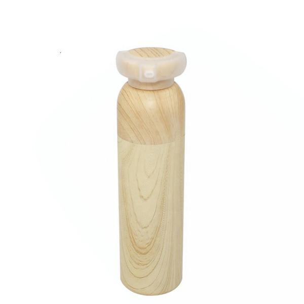 New product plastic cosmetic pump bottle bamboo airless bottle 15ml 30ml 40ml 50ml