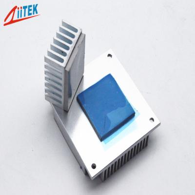 Popular RoHS compliant 1.5mmT 1.25W/M-K Silicon Thermal Pad High durability For Handheld Electronics