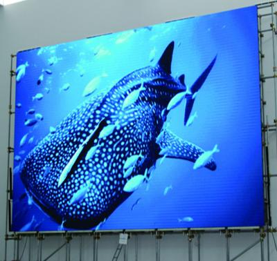 P5 Waterproof Full Color Outdoor LED Advertising Display 64x32 Pixel 320x160mm Panel