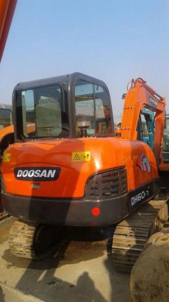 Mini used doosan dh60-7 crawler excavator for sale