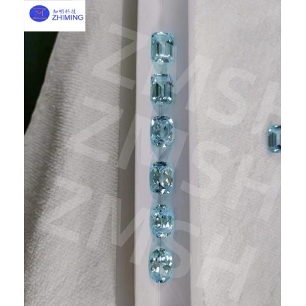 Lab Sapphire Padparadscha Gemstone Cut Popular Pink-orange Color Jewelry Designs