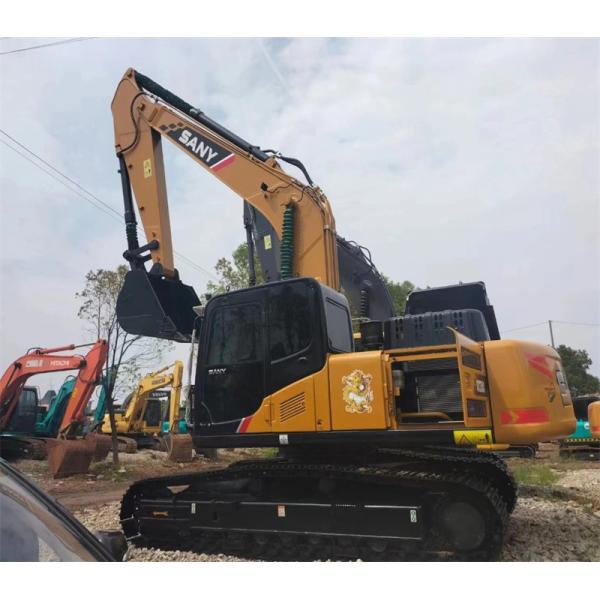 Excavadora usada con motor ISUZU SANY SY235C Excavadora KYB bomba hidráulica Excavadora de segunda mano