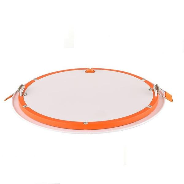 Lighting and Circuitry Design 3 Watt Aluminum Metal Indoor Led Slim Round Panel Light