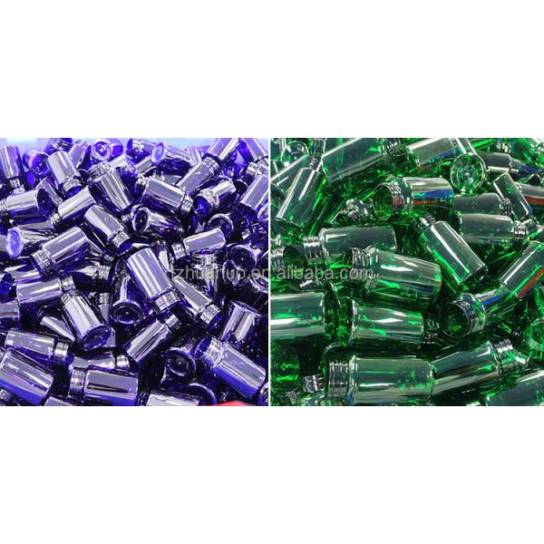 Aluminum Cap 100/120/150ML PET Wide Mouth Plastic Jar for Pill Capsule Medicine