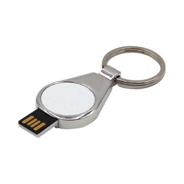 High Speed Sublimation USB 8G U Disk Logo Printing Sublimation Usb Flash Drive With Keyring