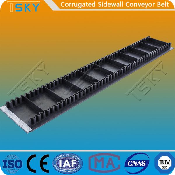 Corrugated Sidewall B1200 1200mm Conveyor Rubber Belt