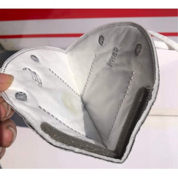 Multi Layer Filter Structure Ffp2 Dust Mask / Disposable Pollution Mask