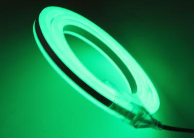 O cabo flexível de néon tomado partido dobro verde 110V entrou a avaliação impermeável da proteção IP65