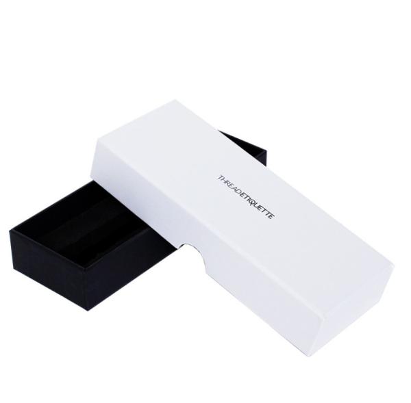 Rectangle Rigid Cardboard Gift Box EVA Insert For Watch Products Packaging