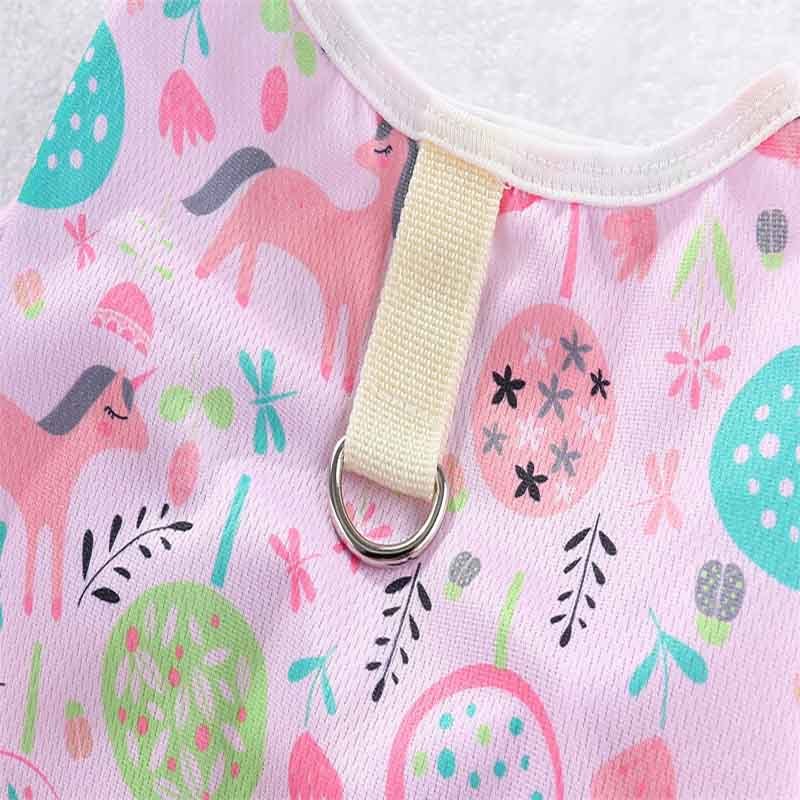 Wholesale Breathable Mesh Dog Jumpsuit w/ D-Ring | High-Margin Designer Pet Apparel B2B