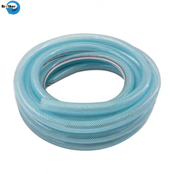 High Pressure PVC Water Hose Flexible Pipe Plastic Tubes Colorful PVC Braided Fiber Reinforced Net Hose