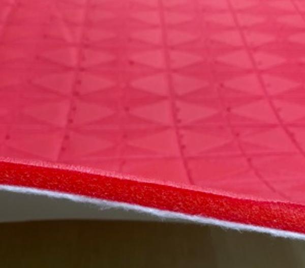 Patterned Shock Pad With No Bulge Installation For Soccer / Hockey / Rugby Field
