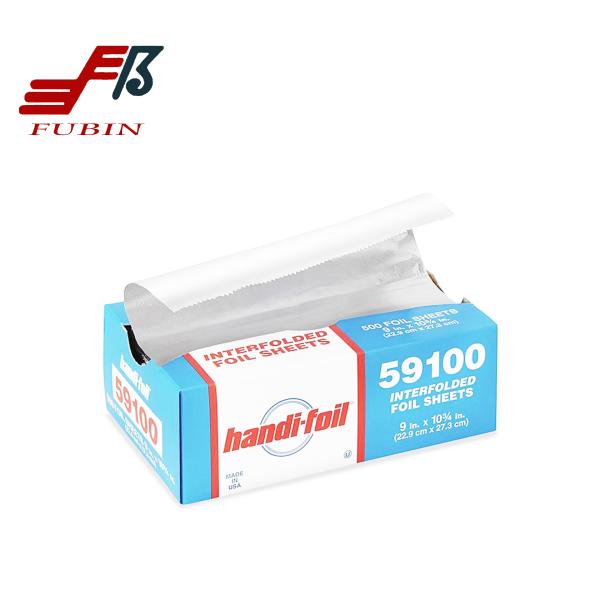 8011 Aluminum Foil Pop Up Sheets Restaurant Foil Paper For Food