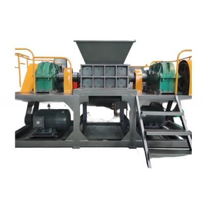 Say Goodbye to Metal Shells and Household Waste with Our Dual-Shaft Shredding Machine