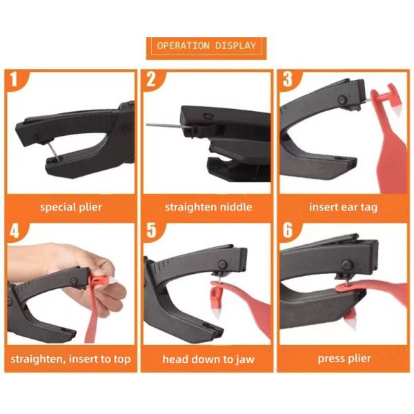 TUP Livestock ID Tags 11*7.5cm Yak Horse Camel Calf Ear Tags Mark