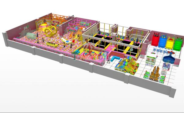 Un coffre-fort doux plein de plaisir Un monde de jeu intérieur coloré pour les plus petits