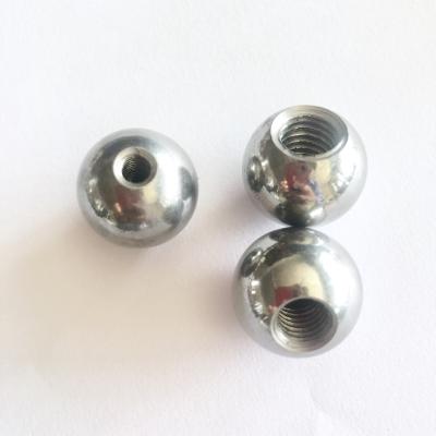 Bola de aço estável com furo M5 M12 através das garrafas do verniz para as unhas dos furos 20MM 22MM