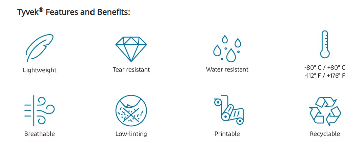Durable Tyvek Sterilization Bags With Easy Peel Good Microbial Barrier